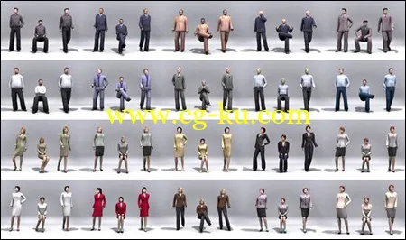 2D and 3D People Models 人物模型的图片1