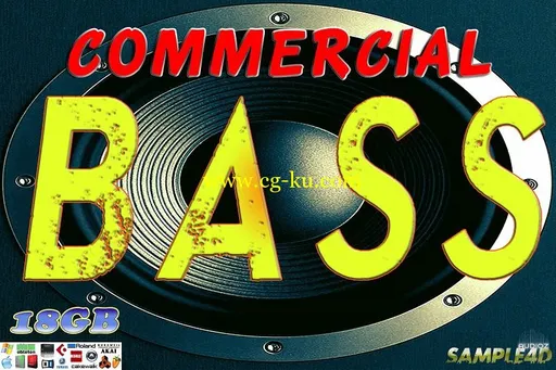 18GB Commercial Bass Pack (20,500+ Samples)的图片1