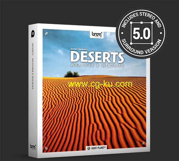 155个沙漠自然氛围天气与野生动物环绕声无损音效的图片1