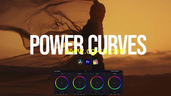 12种Pr/达芬奇/FCPX视频调色预设 Colorist Factory – Power Curves的图片1