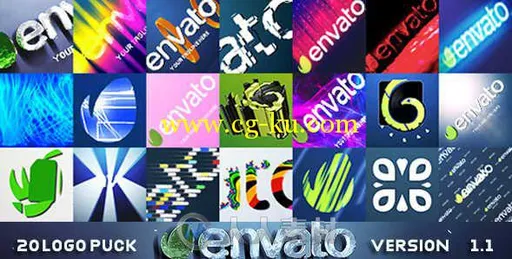 20组极品炫酷Logo演绎动画AE模板 Videohive 20 Logo Pack v1.1 12251372的图片1