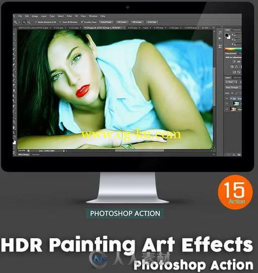 15款HDR高动态照片绘画艺术PS动作graphicriver-11416425-15-hdr-painting-art-effe...的图片3