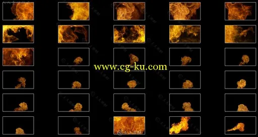 150组火焰氛围光影像元素2K背景视频素材合辑 MOTIONVFX MFIRE的图片1