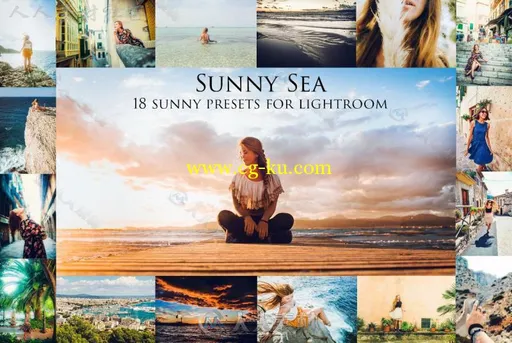 18款不同种类的阳光海滩Lightroom预设的图片1