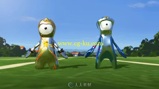 2012伦敦奥运会吉祥物跳舞广告的图片3