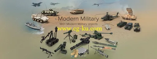 196组现代战争军事武器装备相关PSD模板平面素材合集的图片1