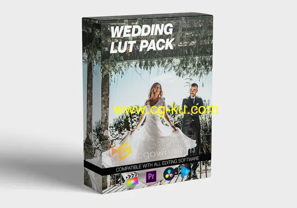 15个实用婚礼视频场景LUT调色预设包Cube文件格式的图片1