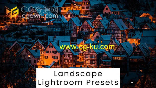 10种傍晚摄影景观调色Lightroom预设的图片1