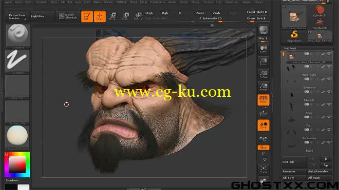3DMotive - Introduction to Fibremesh in ZBrush Volume 1&2&3的图片1