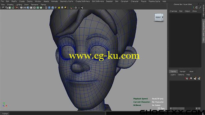 CGcircuit - 玛雅绑定101系列教程 1 - 4的图片1