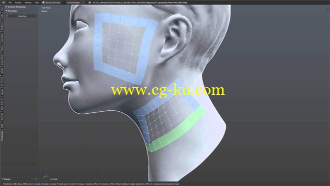 Blender - retopology polystrips master v1.0.2的图片1