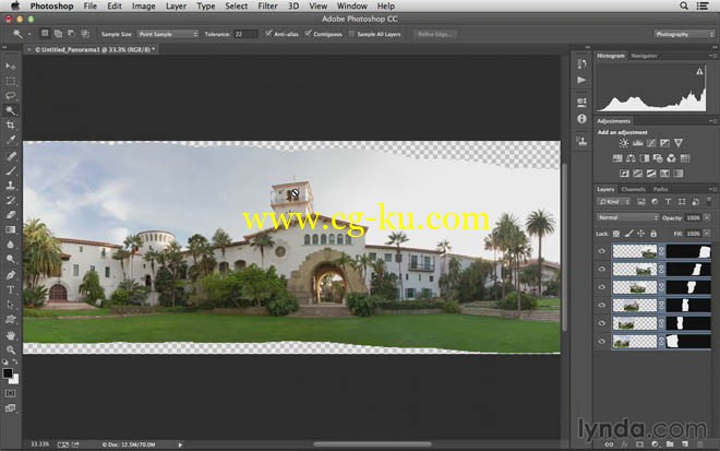 Lynda - photoshop CC for photographers intermediate的图片1