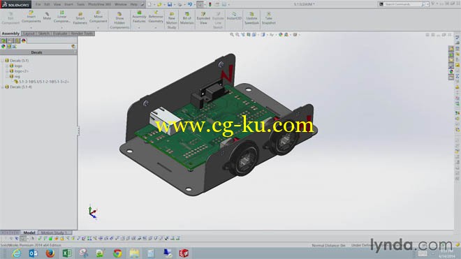 Lynda - Sheet Metal with SolidWorks Enclosure Design Project with Gabriel Corbett的图片1