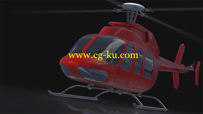 Digital Tutors - Modeling a Realistic Helicopter in LightWave 3D的图片1