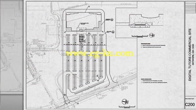 Digital Tutors - Professional Site Design and Plan Production in AutoCAD的图片1