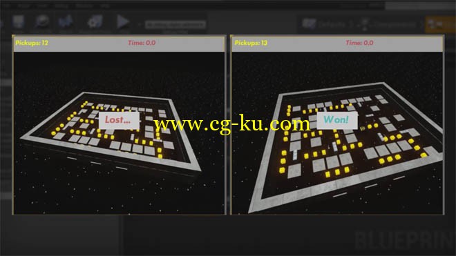 Digital Tutors - Setting Up a Split Screen Multiplayer Game in Unreal Engine的图片1