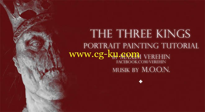 The three kings portrait painting tutorial by MAXIM VEREHIN的图片1