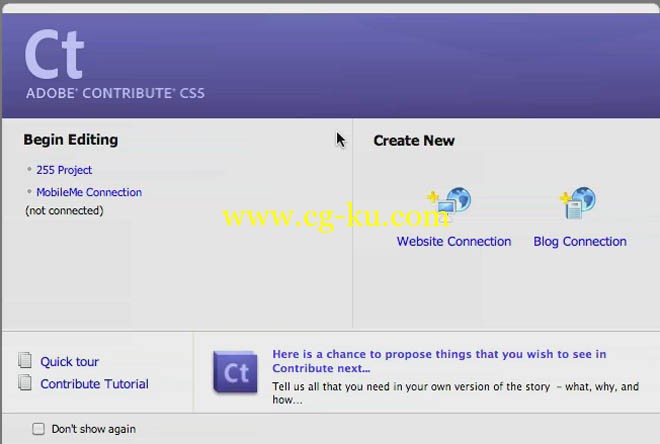 Train Simple - CONTRIBUTE CS5 INTRODUCTION TUTORIAL的图片1