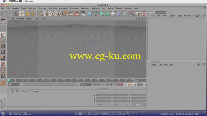 3D Garage - Cinema 4D R11 Signature Courseware的图片1