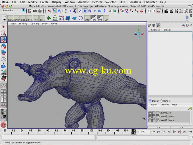 Fahrenheit - Digital SKINNING FOR FEATURE ANIMATION的图片1