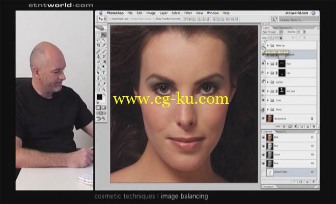 Guy Gowan, Photoshop Tutorial DVD - Cosmetic Techniques  ​的图片1