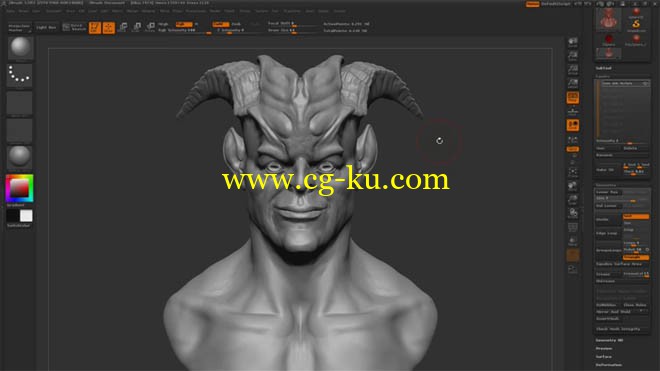 scott spencer - creature modelling tutorial的图片1