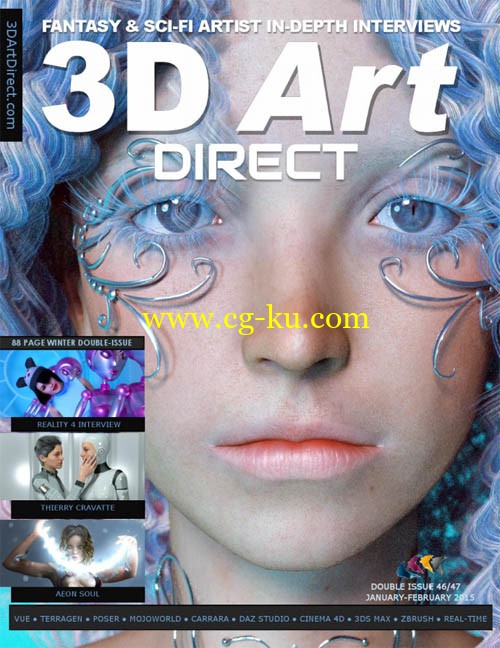 3D Art Direct January-February 2015的图片1