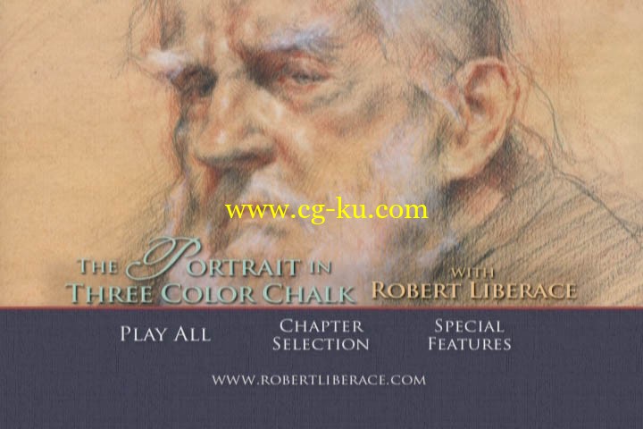 The Portrait in Three Color Chalk with Robert Liberace的图片1