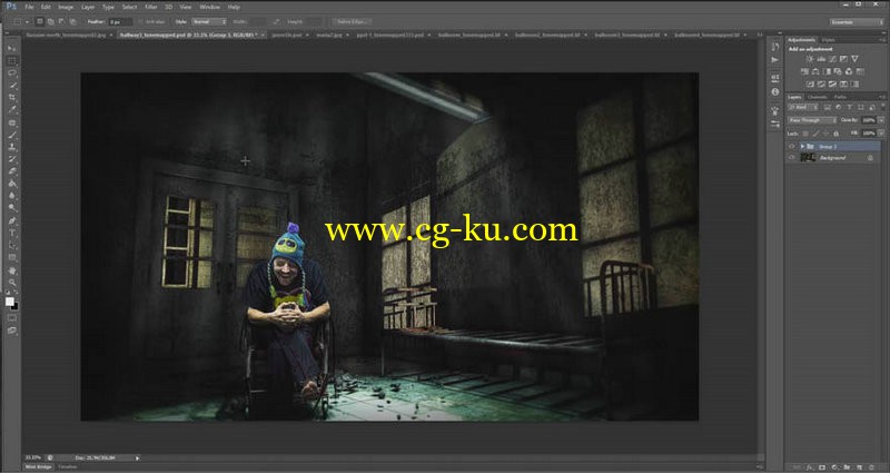 Geekatplay Studio - Digital Backdrops Compositing with Photoshop的图片1