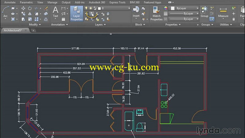 Lynda - AutoCAD 2016 Essential Training的图片1