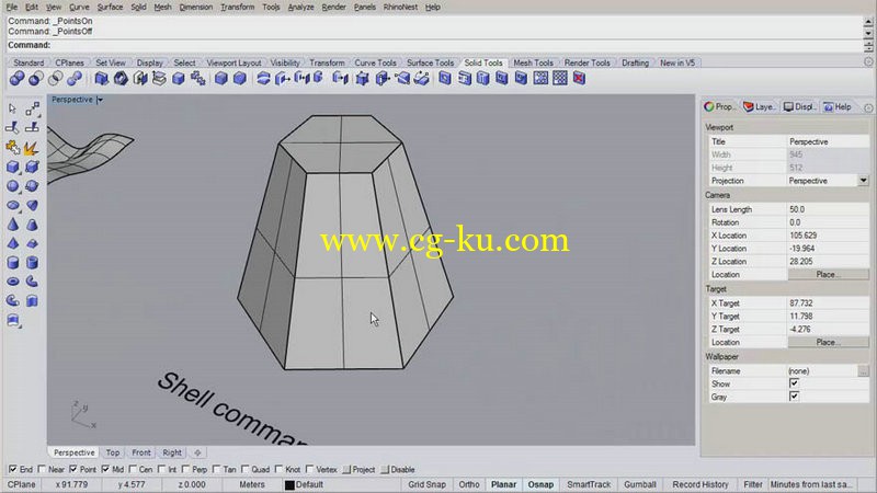 Rhino 101 - Fundamentals of 3D Modeling的图片1