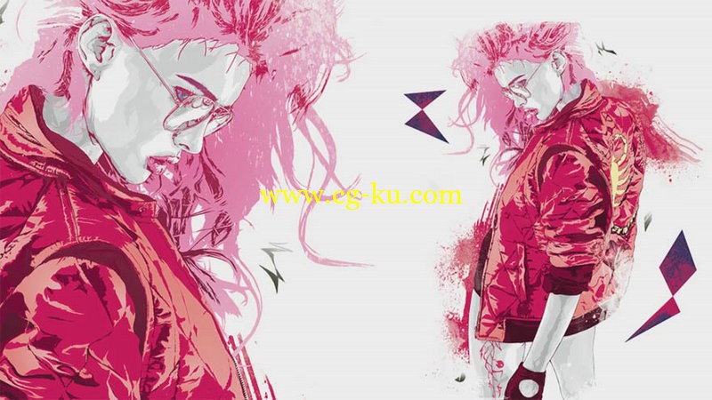 Digital Tutors - Creating a Fashion Illustration in Illustrator and Photoshop的图片1