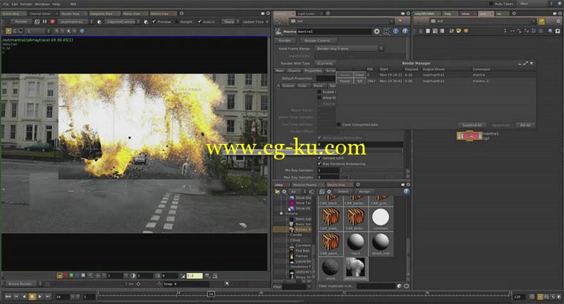 cmiVFX - Houdini Destruction Series Missile Strike Volume 1-2的图片1