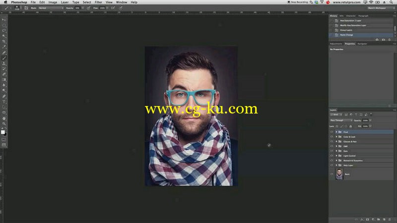 Retutpro - Editorial Portrait Retouching In Photoshop的图片1