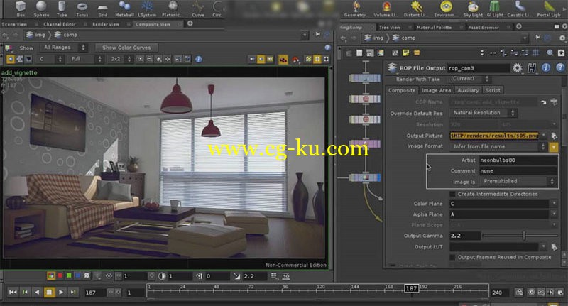 cmiVFX - Houdini Interior Rendering Masterclass的图片1