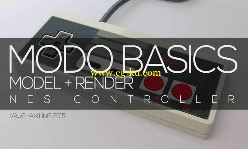 Modo Basics NES Controller by Vaughan Ling的图片1