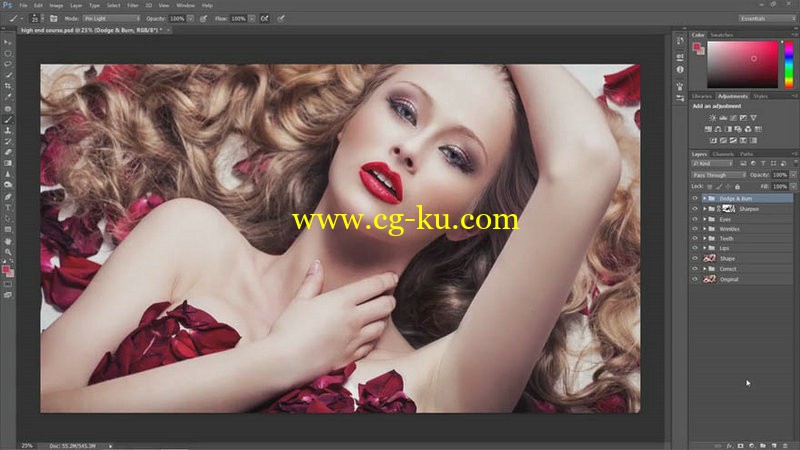 Skillfeed - High End Retouch in Photoshop的图片1