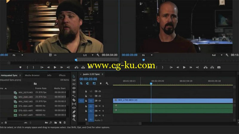 Digital Tutors - Editing for Documentaries in Premiere Pro的图片1