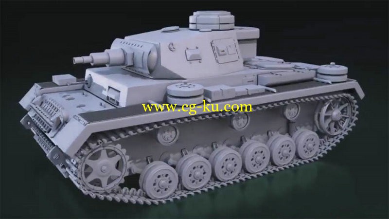 Digital Tutors - Modeling a High-Resolution Tank in 3ds Max的图片1