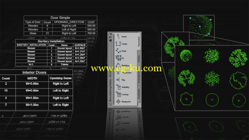 Digital Tutors - Utilizing Dynamic Blocks and Data Extraction for BIM in AutoCAD的图片1