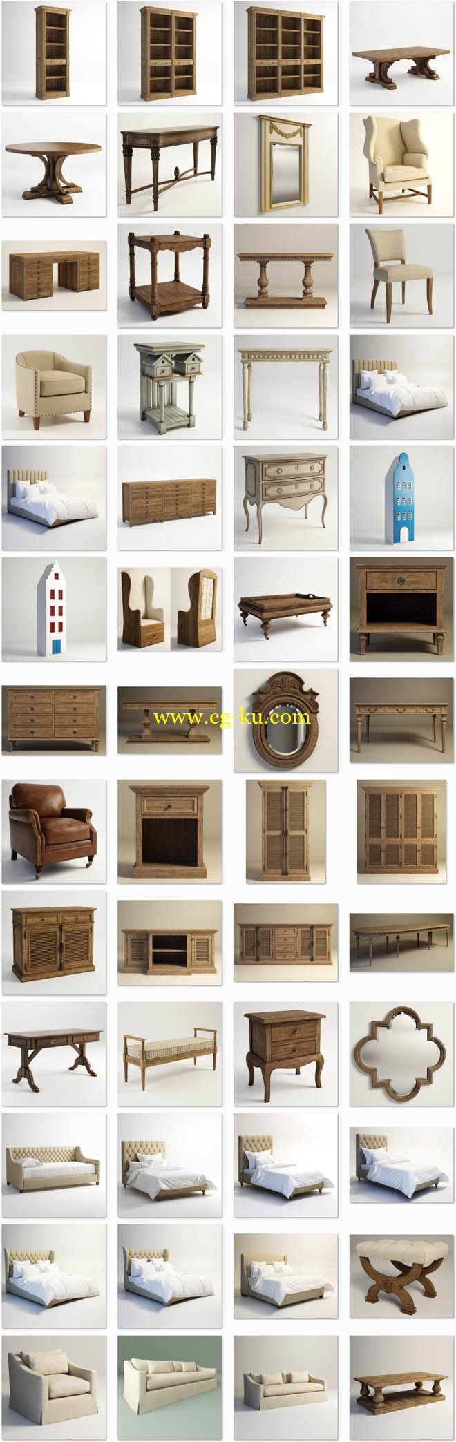 3D Gramercy Home - Furniture的图片1