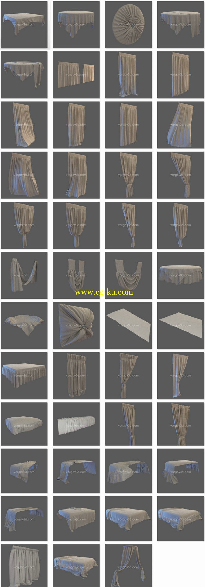 collection 3D models cloth的图片1