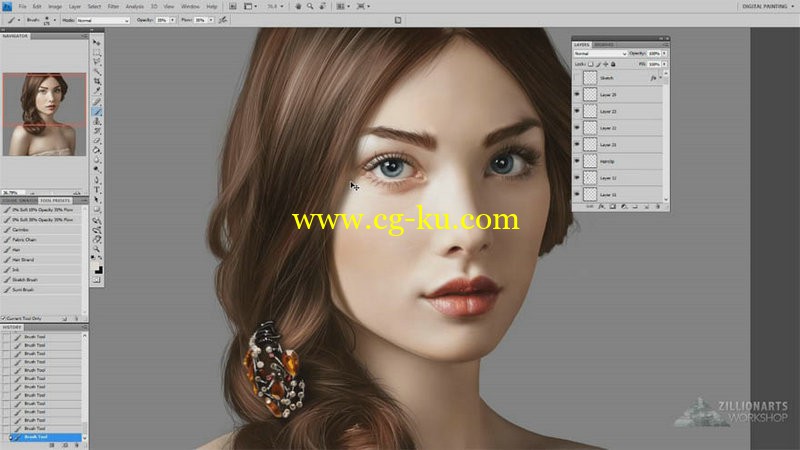 Zillionarts Workshop - Realistic Digital Painting的图片1