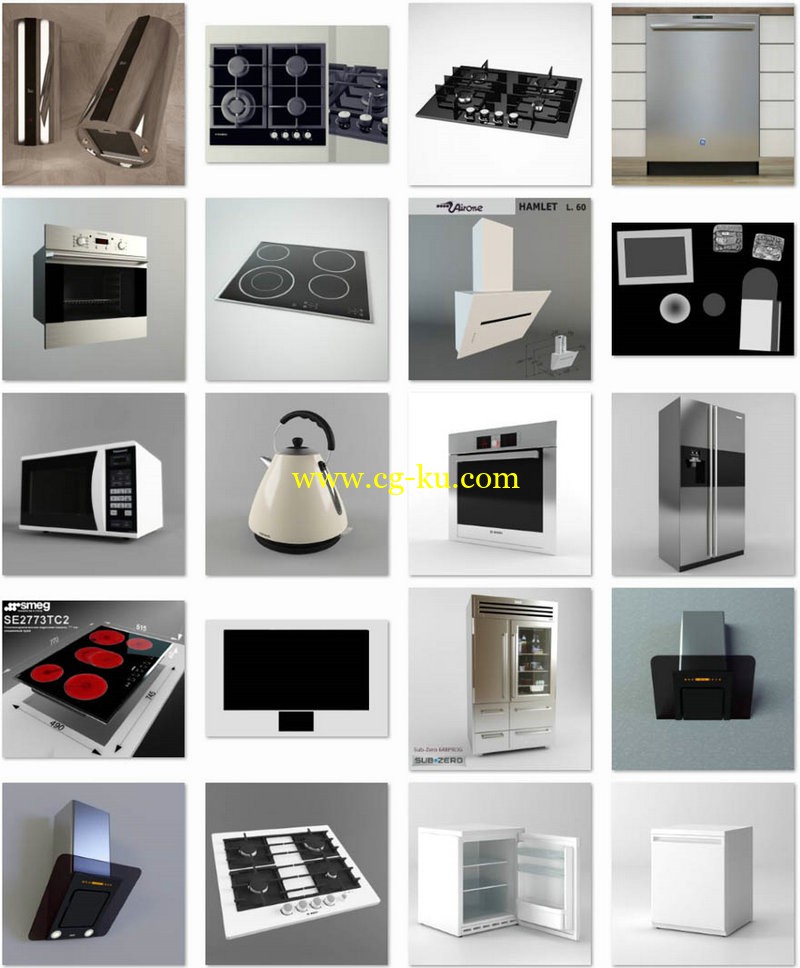 modern kitchen appliance的图片1