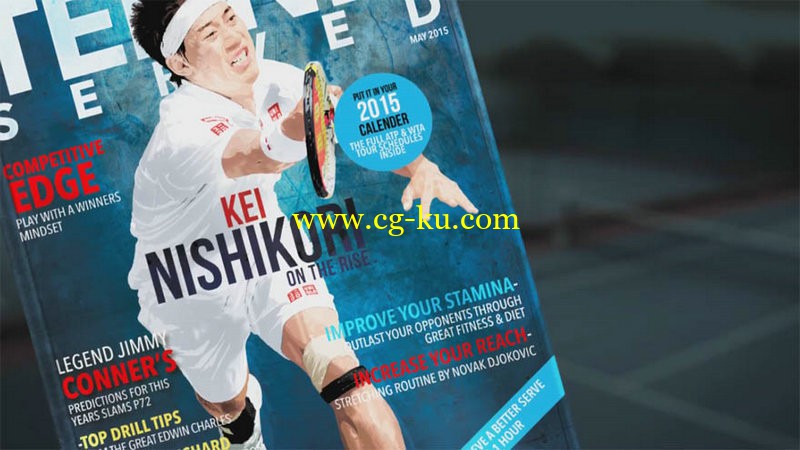 Digital Tutors - Creating a Sports Magazine Cover in Illustrator and Photoshop的图片1