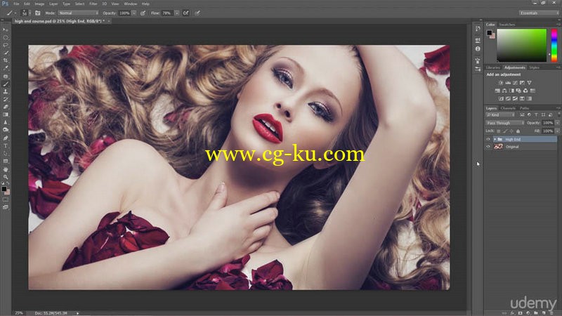 Udemy  - Learn Beauty ReTouch Techniques in Photoshop Become a Pro的图片1