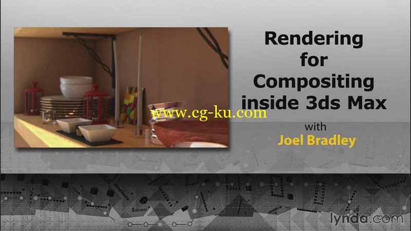 Lynda - Rendering for Composites inside 3ds Max的图片1