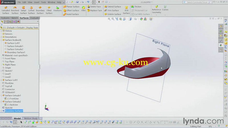 Lynda - Surfacing With Solidworks的图片1