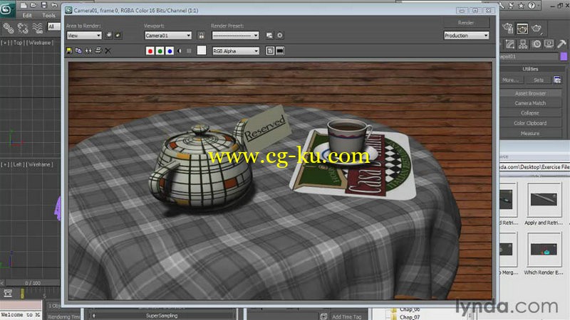 Lynda - Textures And Materials in 3dsMax的图片1