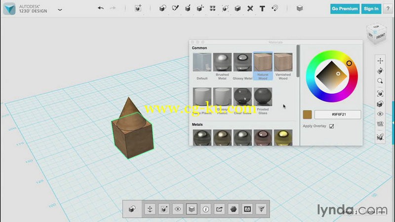 Lynda - Up and Running with 123D Design的图片1